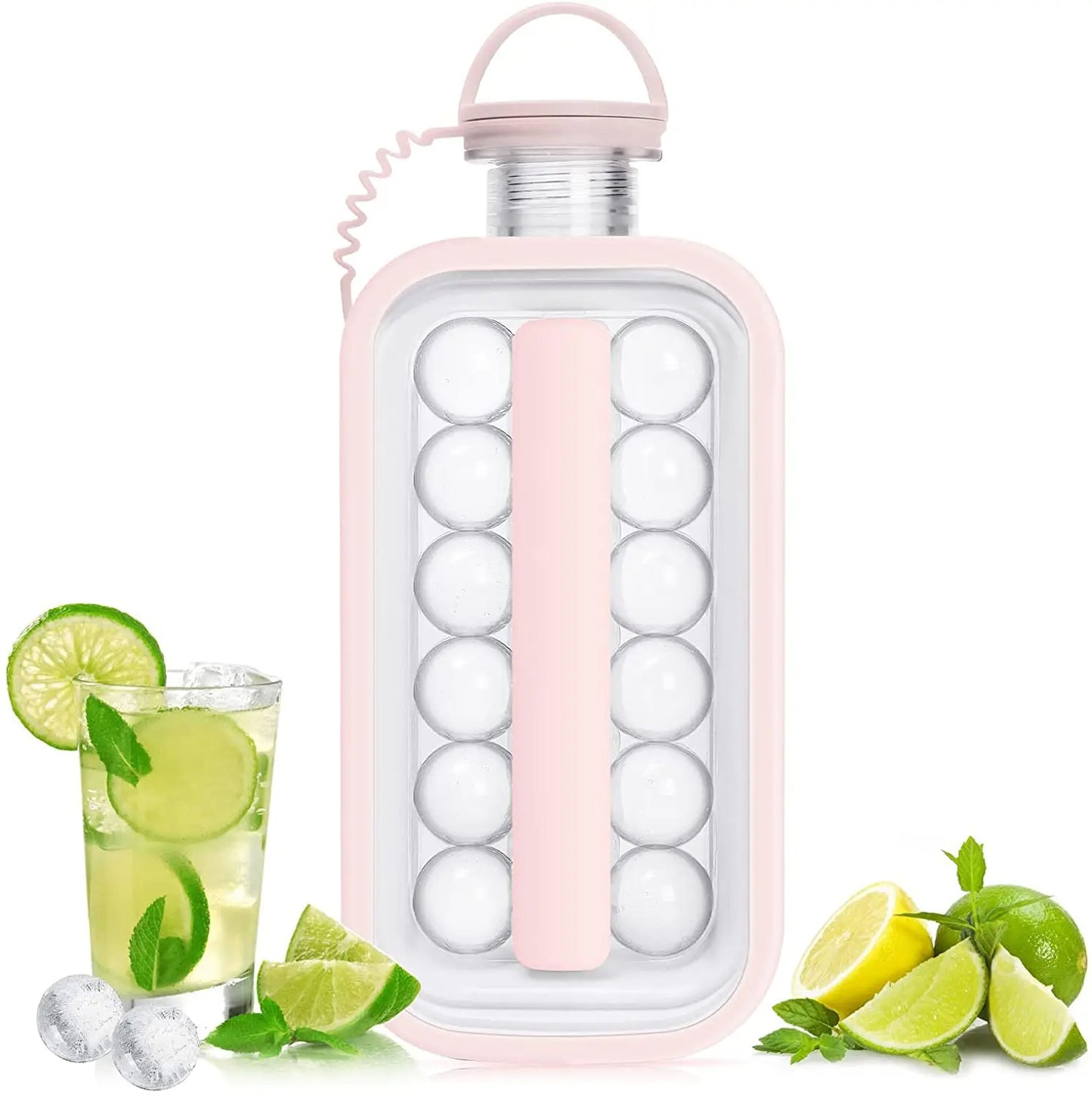 Botella para cubo de Hielo con molde 2 en 1