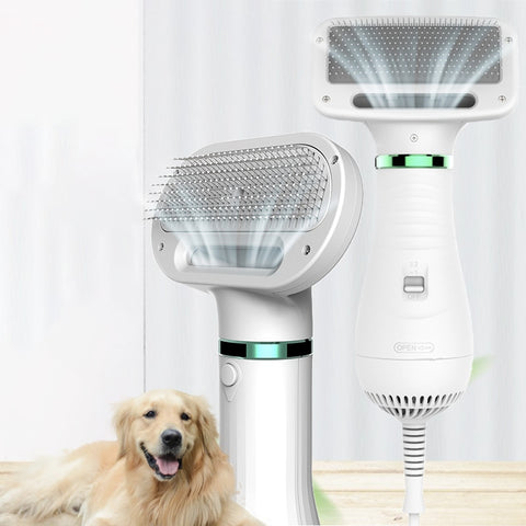 SMART BRUSH ™️- CEPILLO SECADOR PARA MASCOTAS 2 EN 1