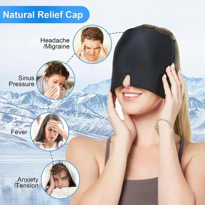 UltraICE® Original Gorro Terapéutico Antimigraña