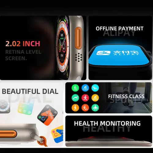 Smart Watch Pro- Reloj con Pantalla Ultra HD + 2 CORREA GRATIS