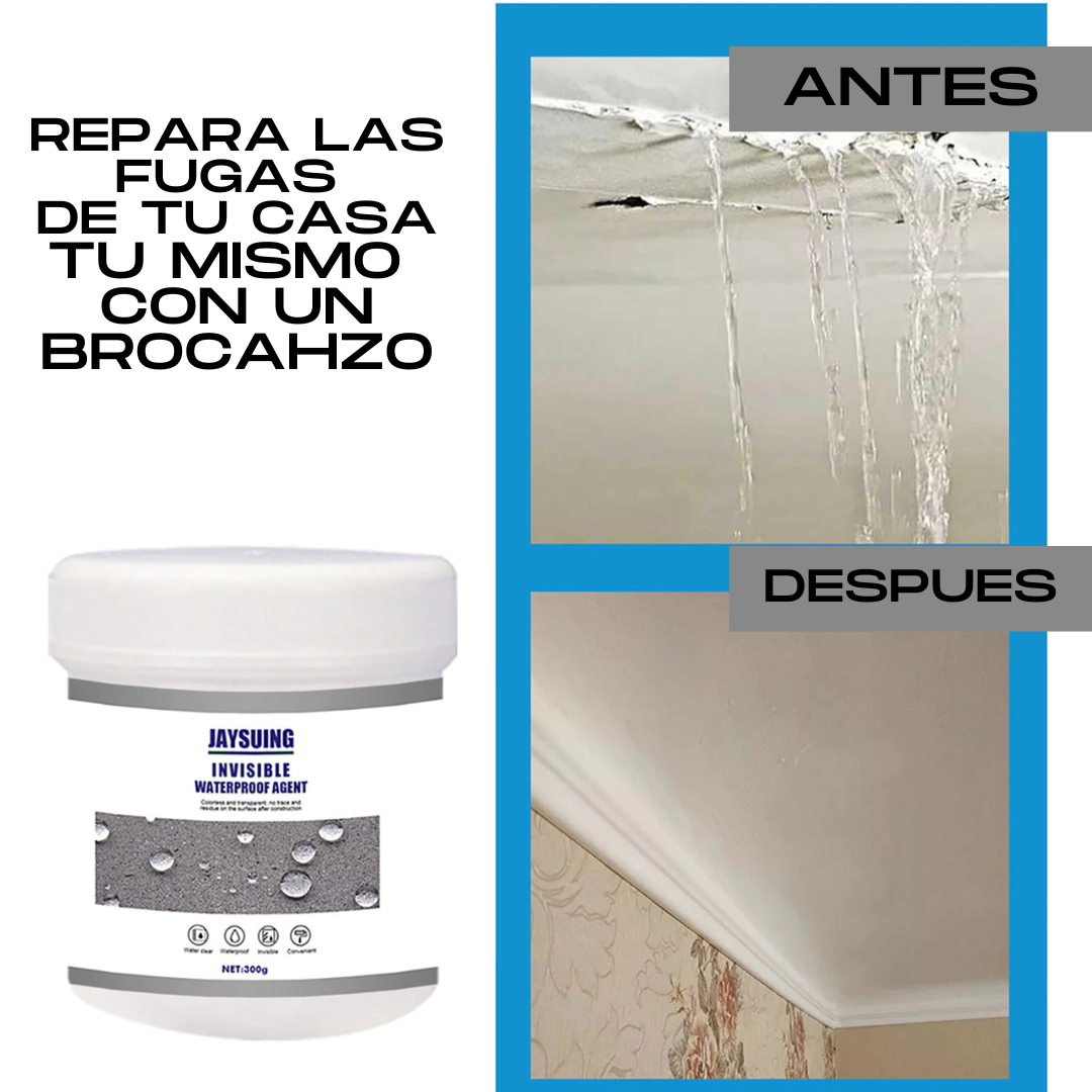 WATERPROOF ™ SELLADOR INVISIBLE 500 ML + BROCHA INCLUIDA ¡¡ GRAN PROMO PAGUE 1 LLEVA 2 !!