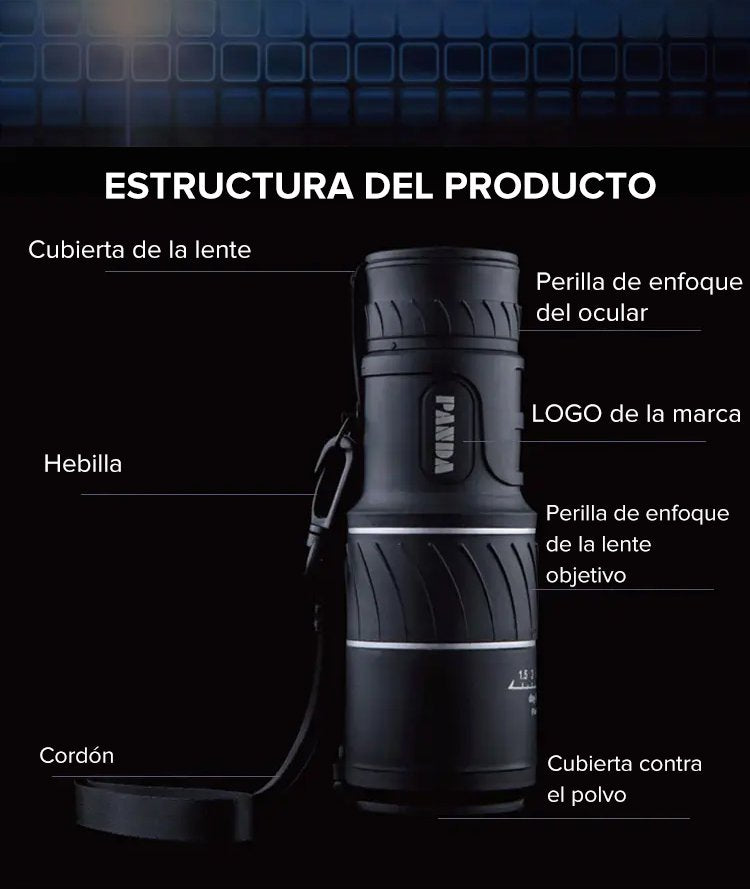 Bushnell Explorer ®️ - Telescopio Monocular de Gran Alcance