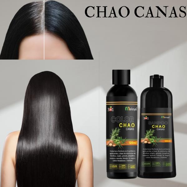 Shampoo Adiós Canas Fácil