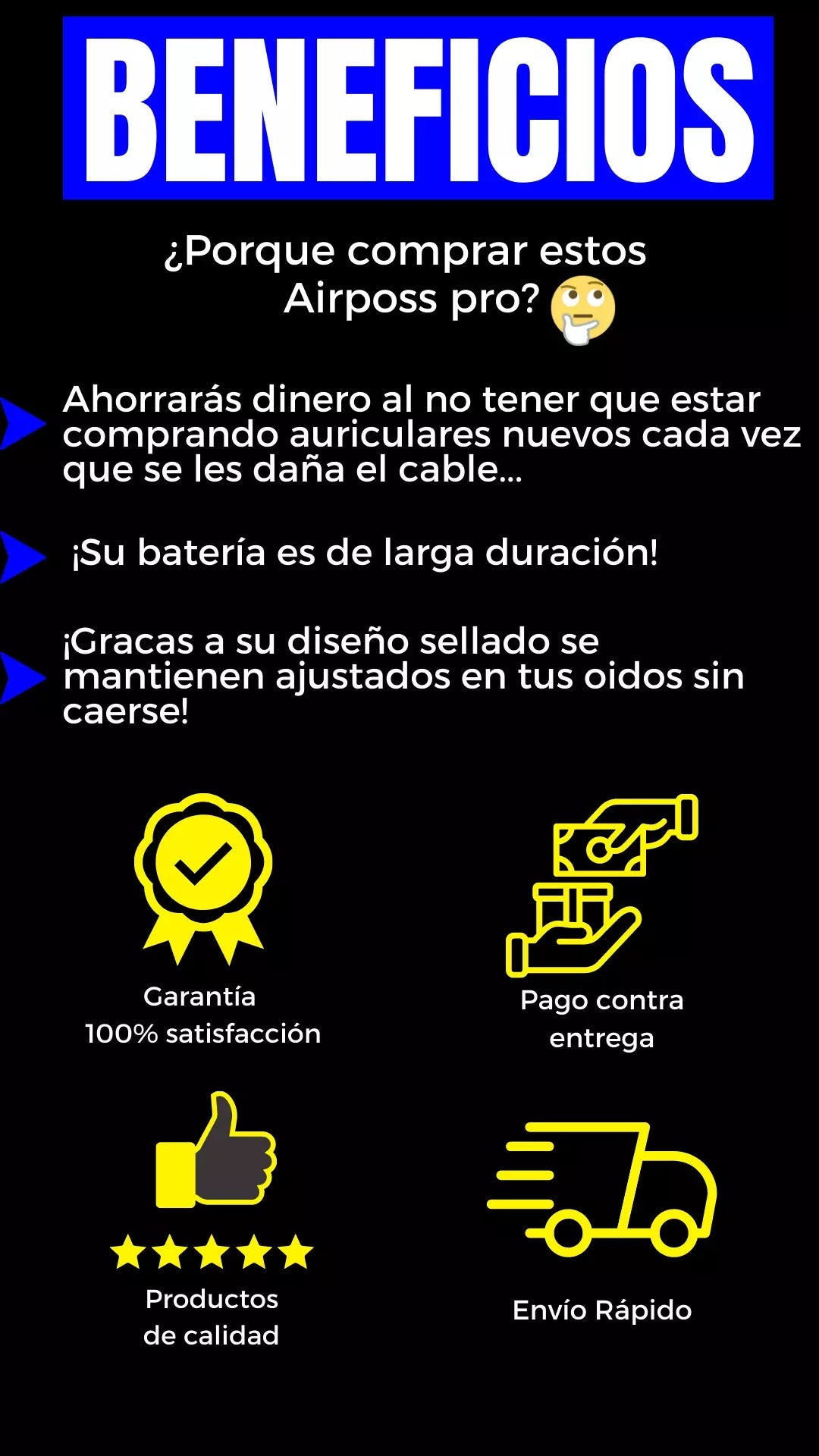 Airposs Segunda Generación Audífonos