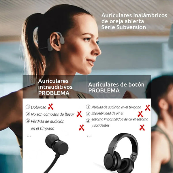 Auriculares Abiertos de Conducción