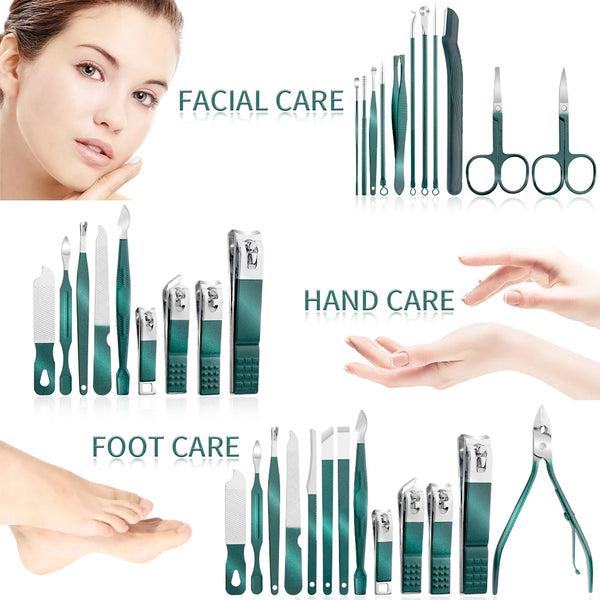 Set de Manicura y Pedicura Portátil