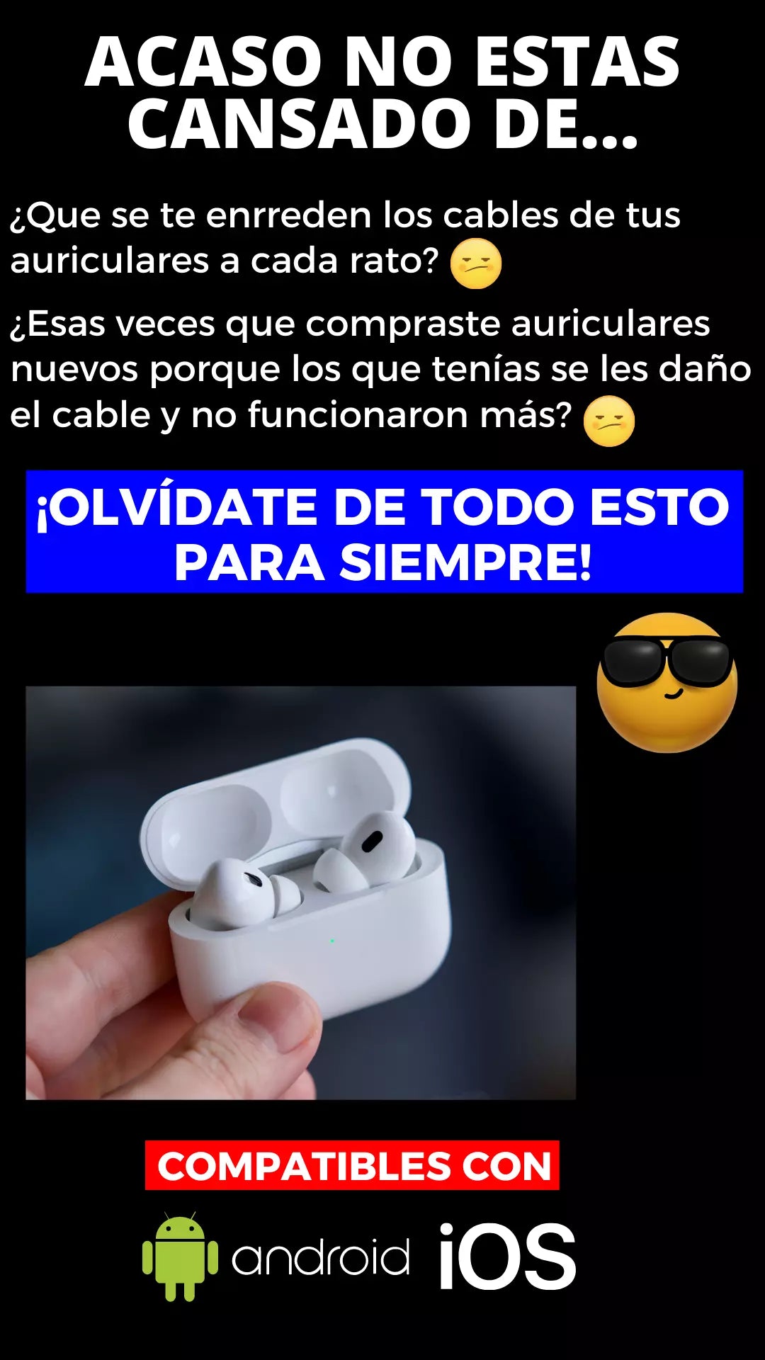 Airposs Segunda Generación Audífonos