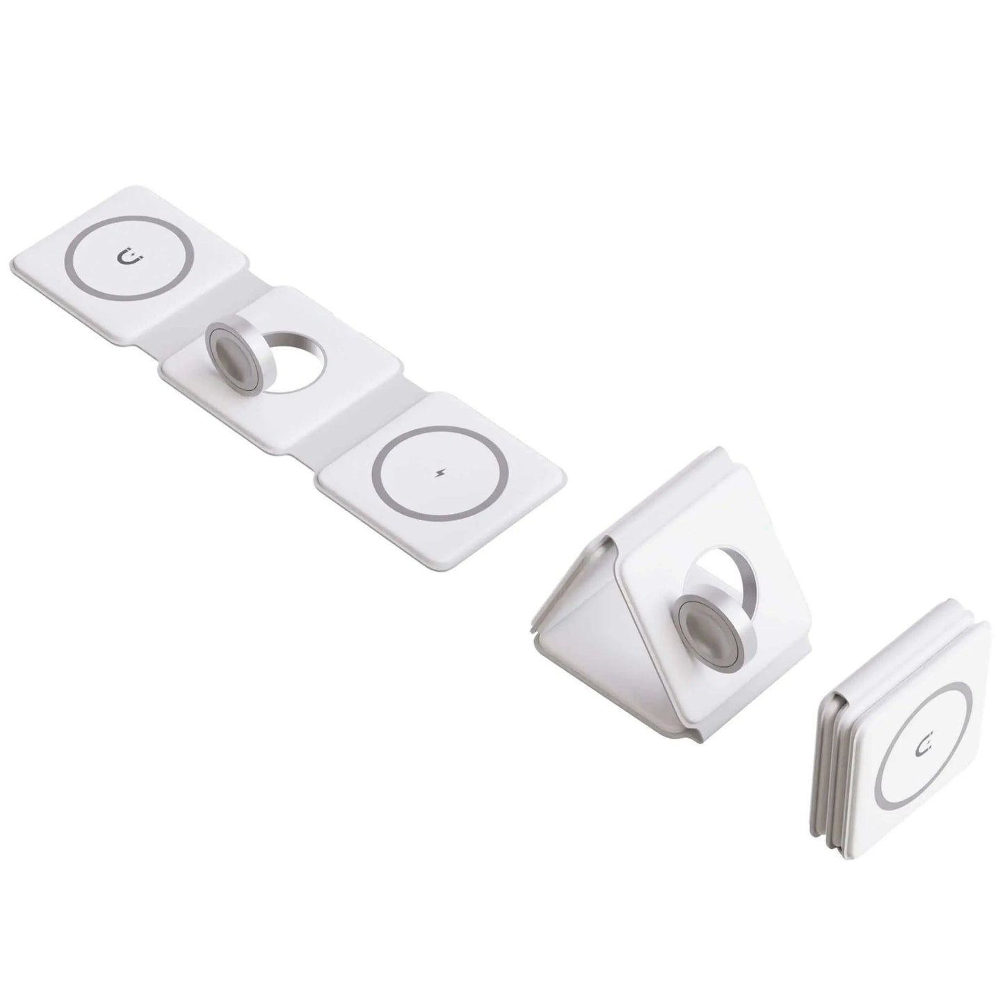 Cargador Inalámbrico Plegable 3 en 1