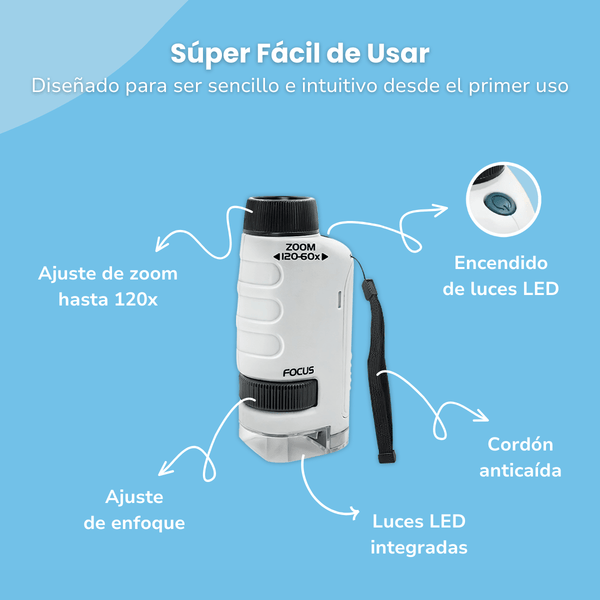 Microscopio de Aventuras Infantiles