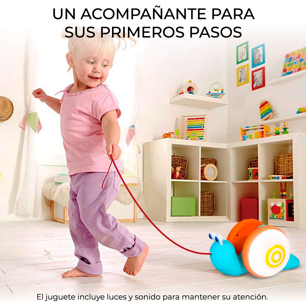 Caracol Didáctico con Luces y Sonido + Cuerda