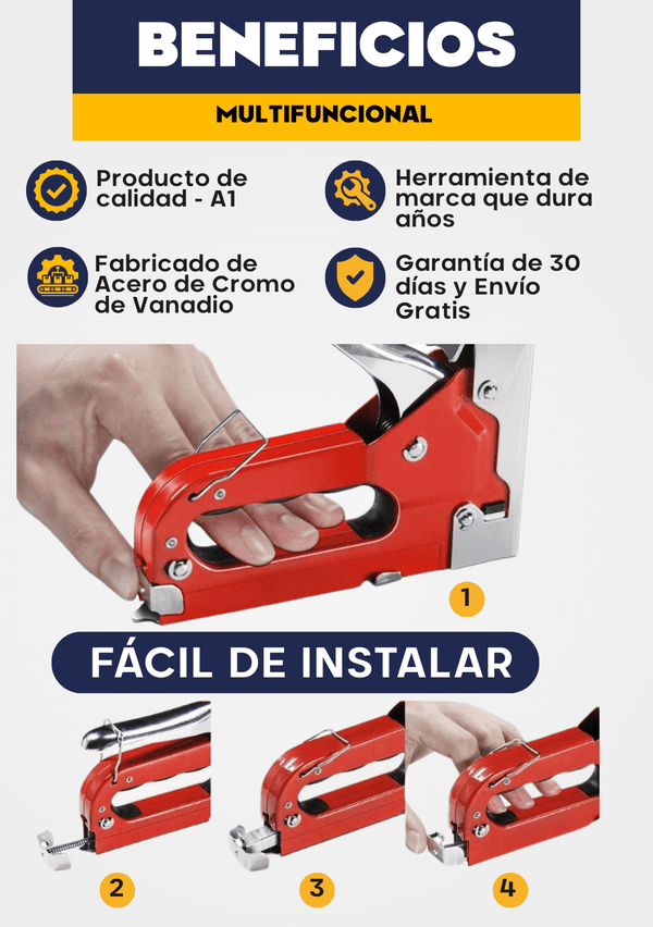 Grapadora Multiuso WISEUP