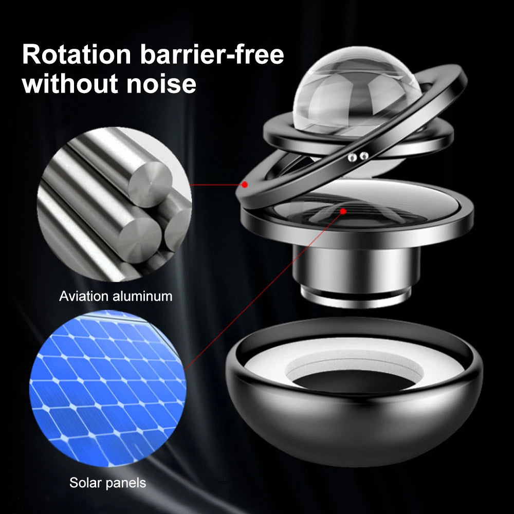 Aromatizador Solar para Autos Rotativo