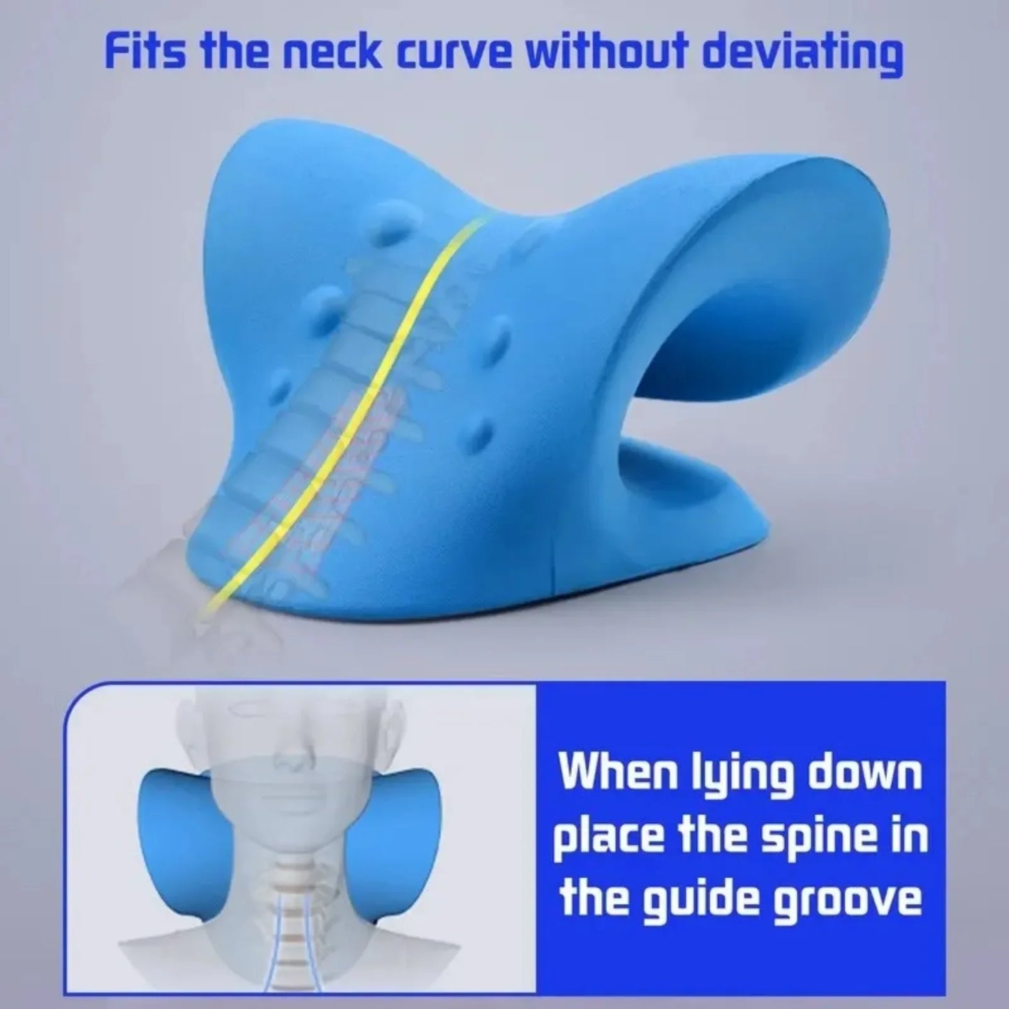 Almohada Terapéutica de Masaje Cervical