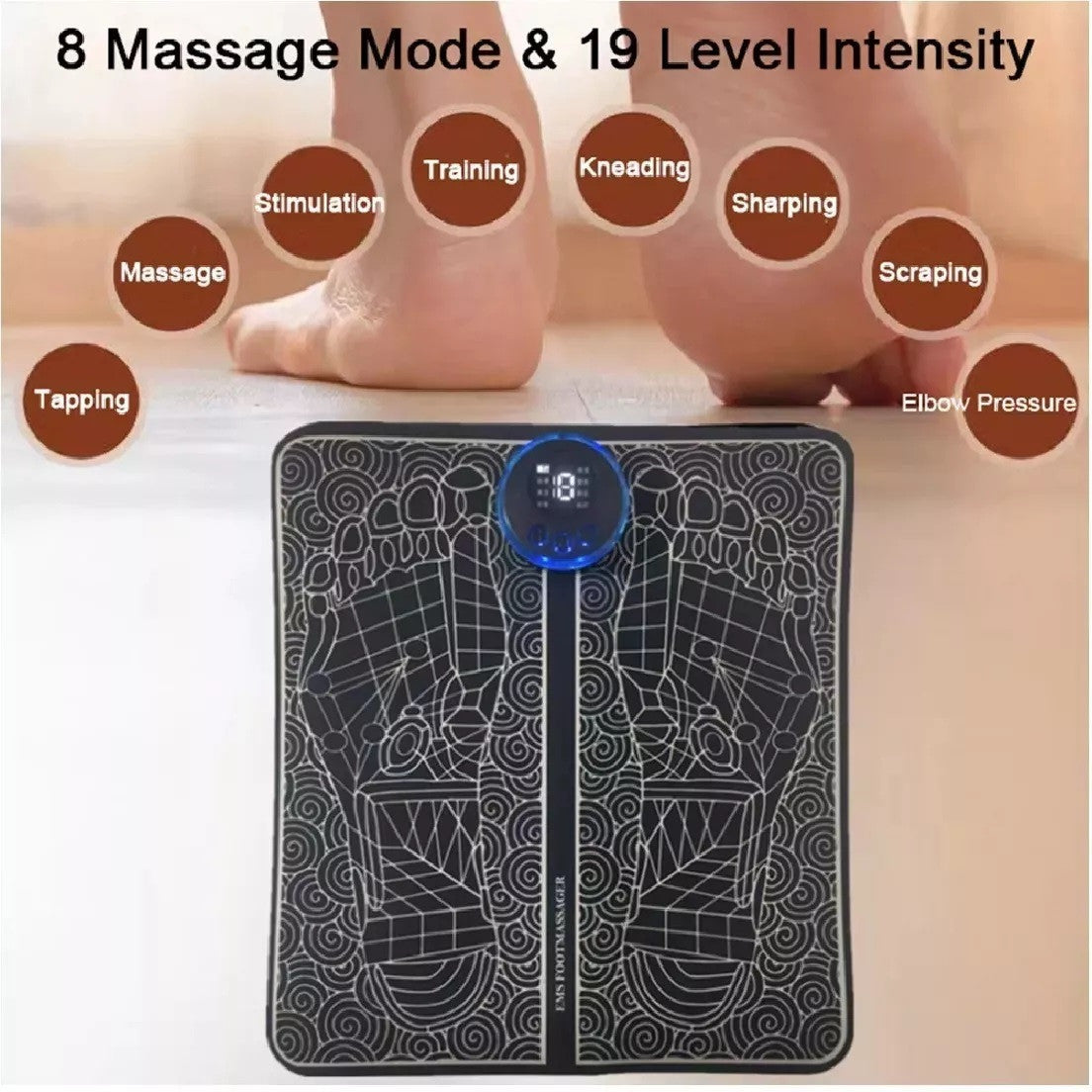 ULTRARELAX™️- TAPETE ELECTROESTIMULADOR DE PIES
