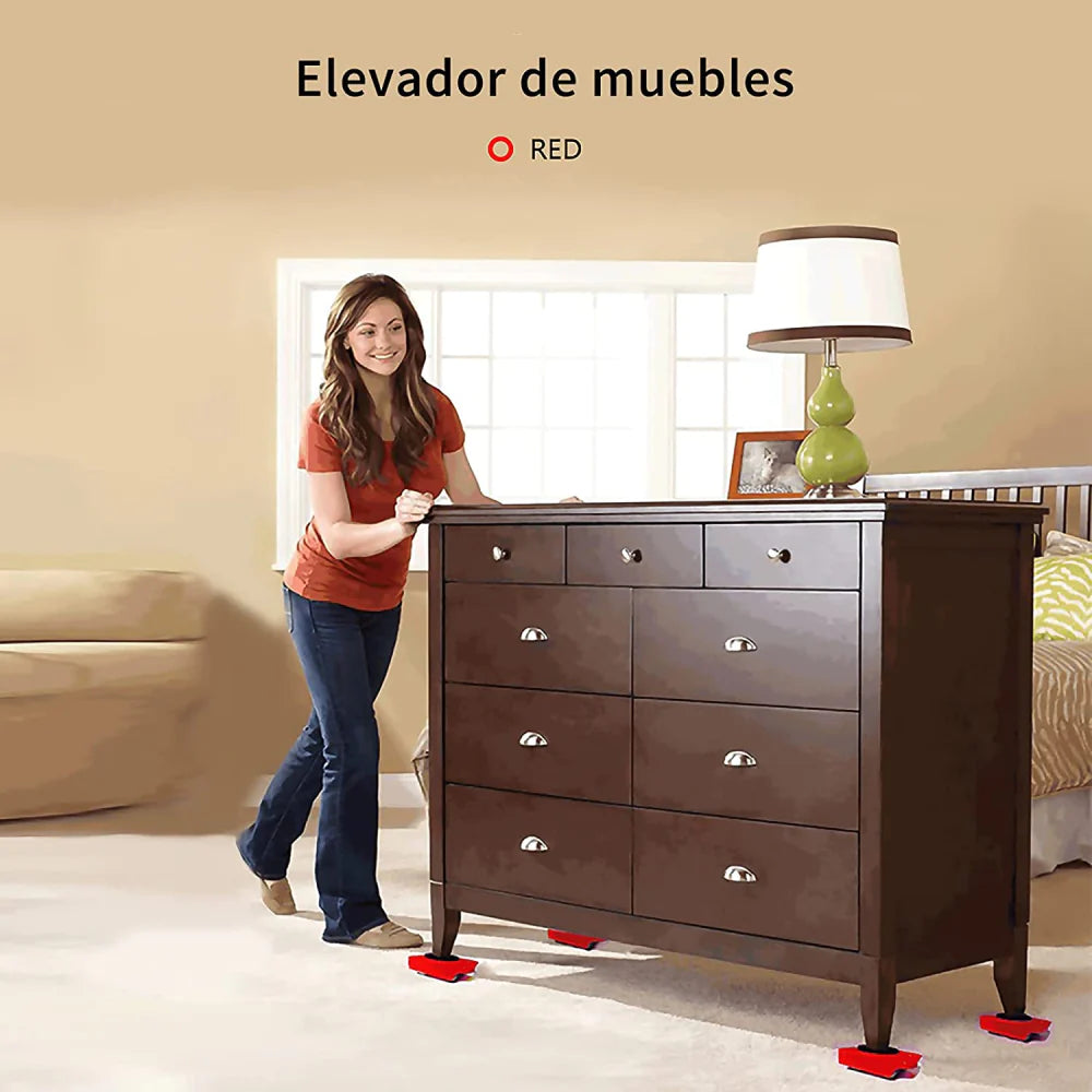 Bases para Mover Muebles Pesados Premium ®️