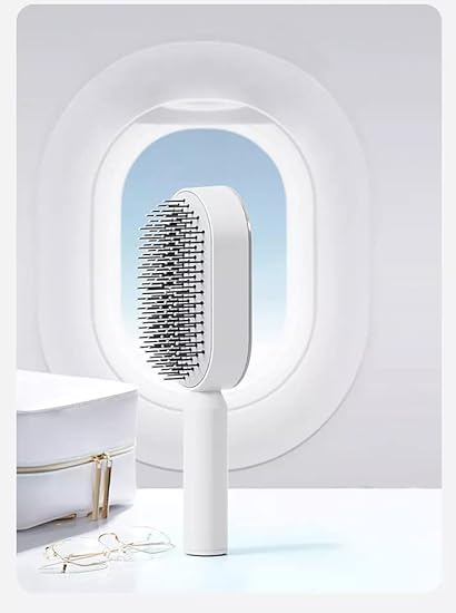 GlamBrush ™️ - CEPILLO AUTOLIMPIEZA CON COJIN DE AIRE 3D