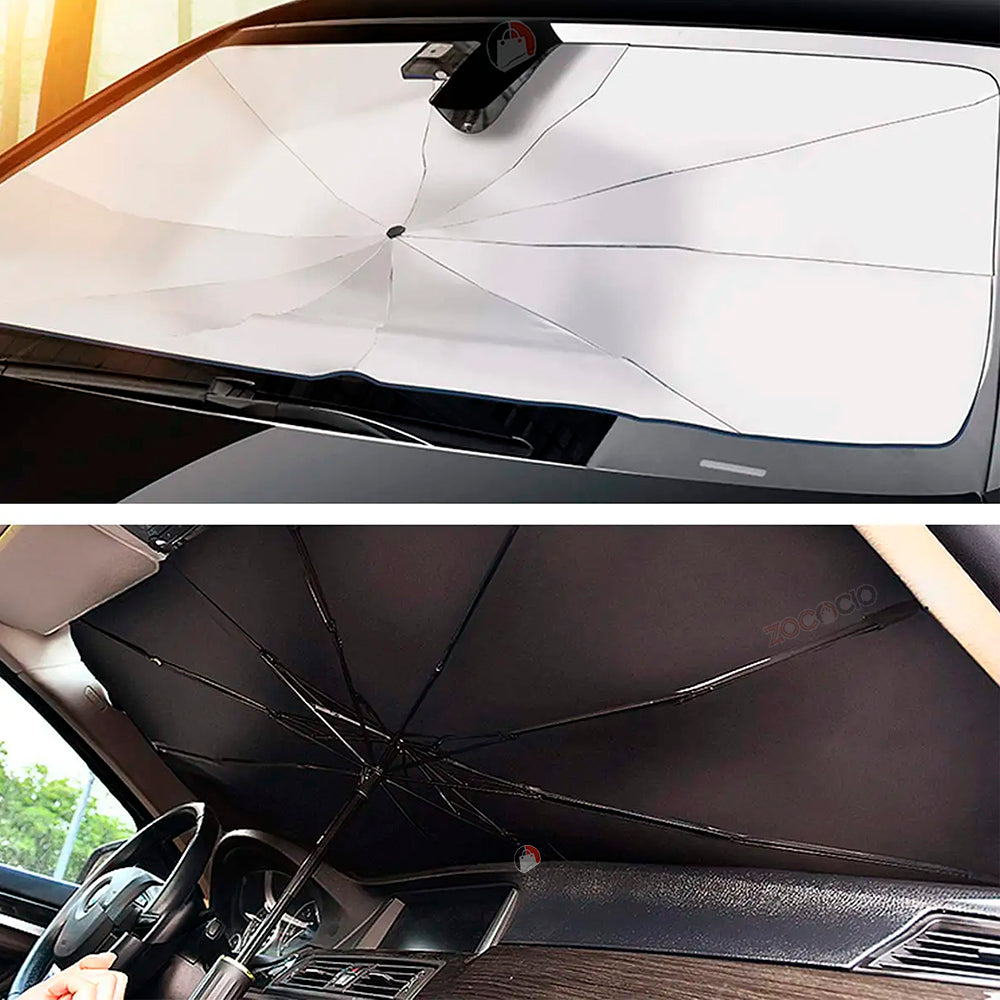 SunSafe ™ Sombrilla De Auto Protección De Parabrisas