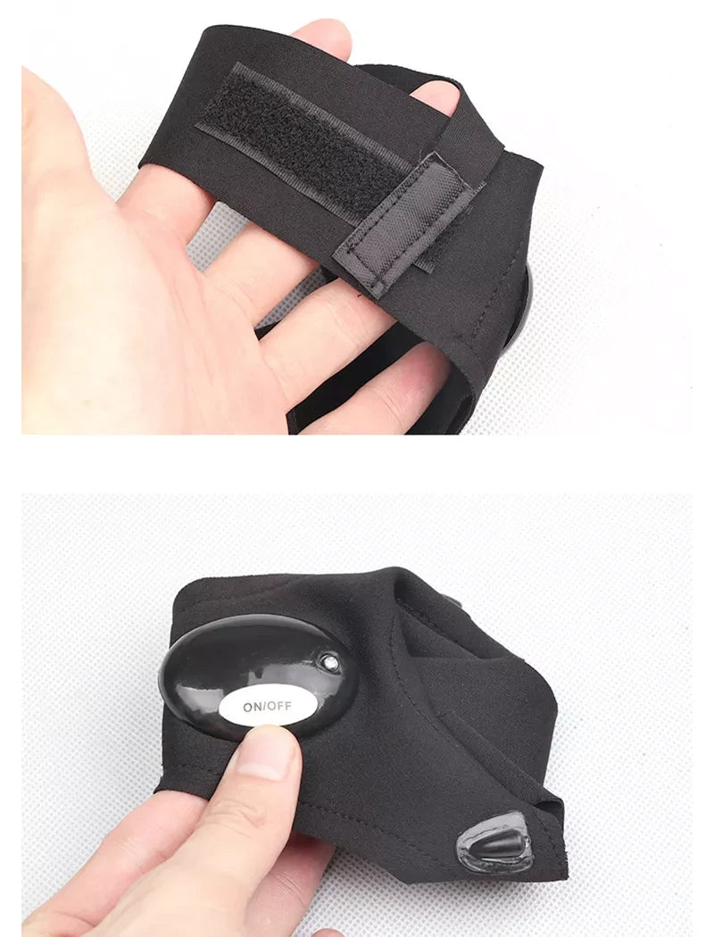 Guante Linterna Impermeables con Luz Led