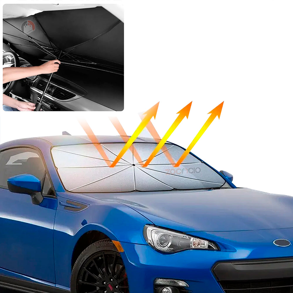 SunSafe ™ Sombrilla De Auto Protección De Parabrisas