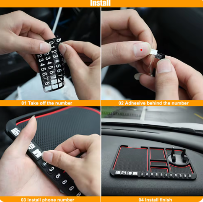 GripMaster 360 ®️ TAPETE ANTIDESLIZANTE MULTIFUNCIONAL PARA VEHICULO.