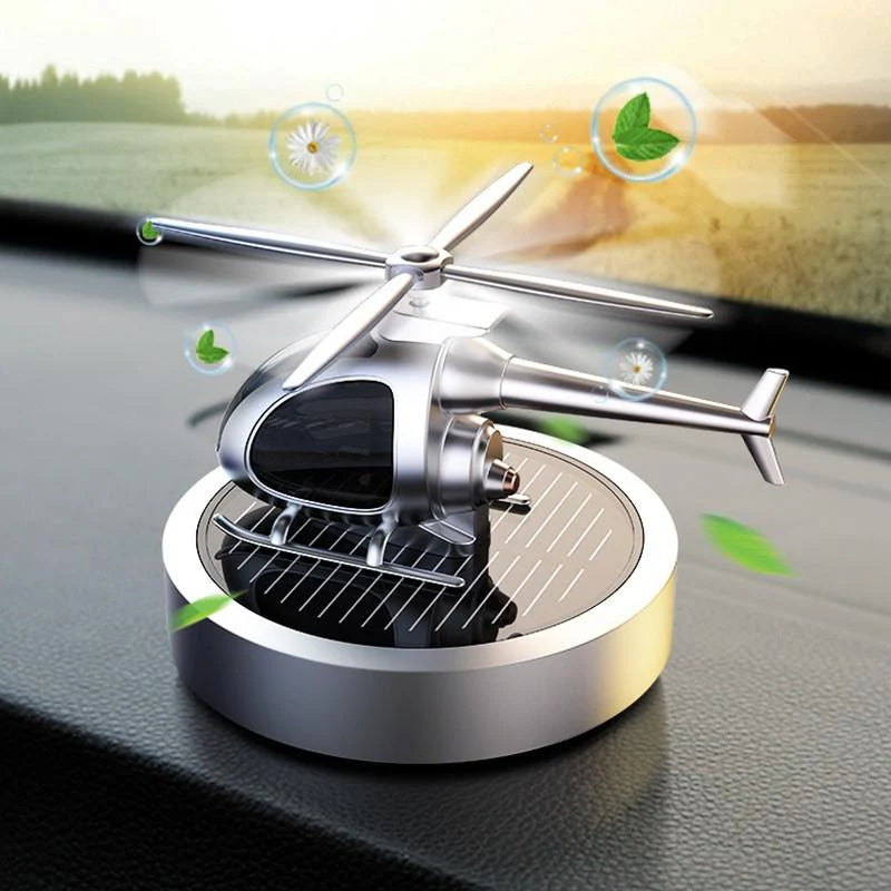 AMBIENTADOR DE AUTOMOVIL CON ENERGIA SOLAR