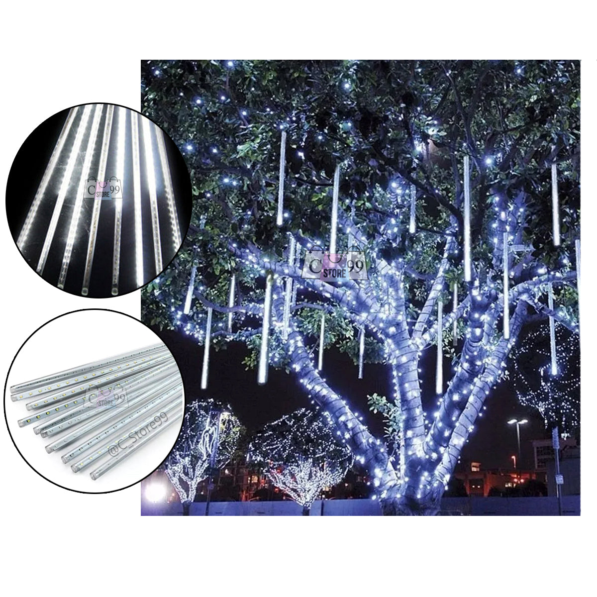 METEOR LIGHT  ™️- LUCES LED LAGRIMAL METEORO 50CM