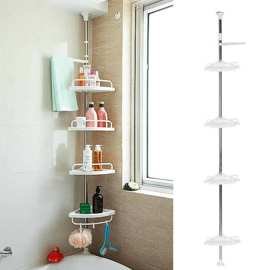 StableShower- Organizador de Esquina para una Ducha Segura
