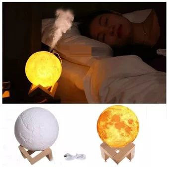 LunaMist™️ Lámpara Humidificadora de Estilo Lunar