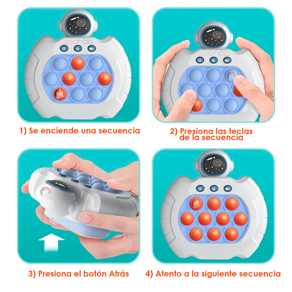 POP IT ELECTRÓNICO - JUGUETE SENSORIAL 🧸👨‍🚀