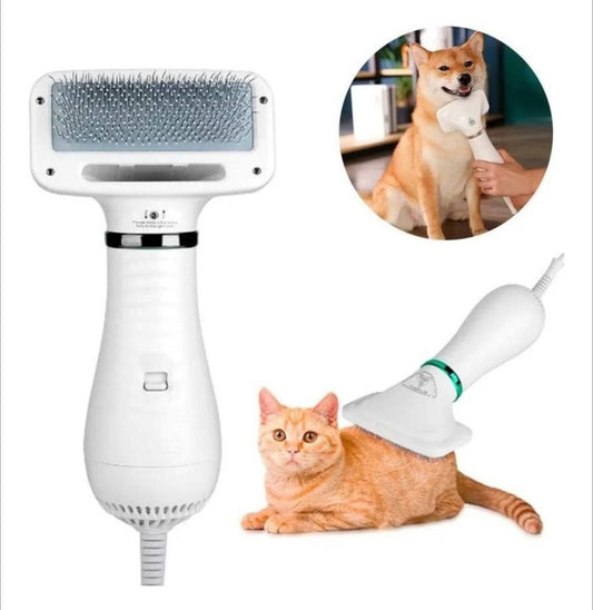 SMART BRUSH ™️- CEPILLO SECADOR PARA MASCOTAS 2 EN 1