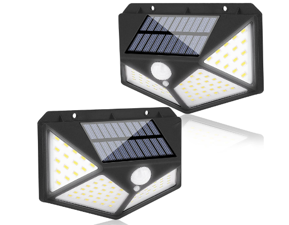 LAMPARA SOLAR LED CON SENSOR