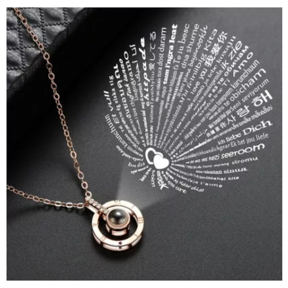 COLLAR TE AMO EN 100 IDIOMAS 💕