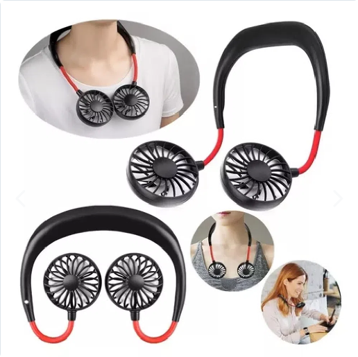 VENTILADOR PORTATIL DE ALTA POTENCIA CON LUZ LED