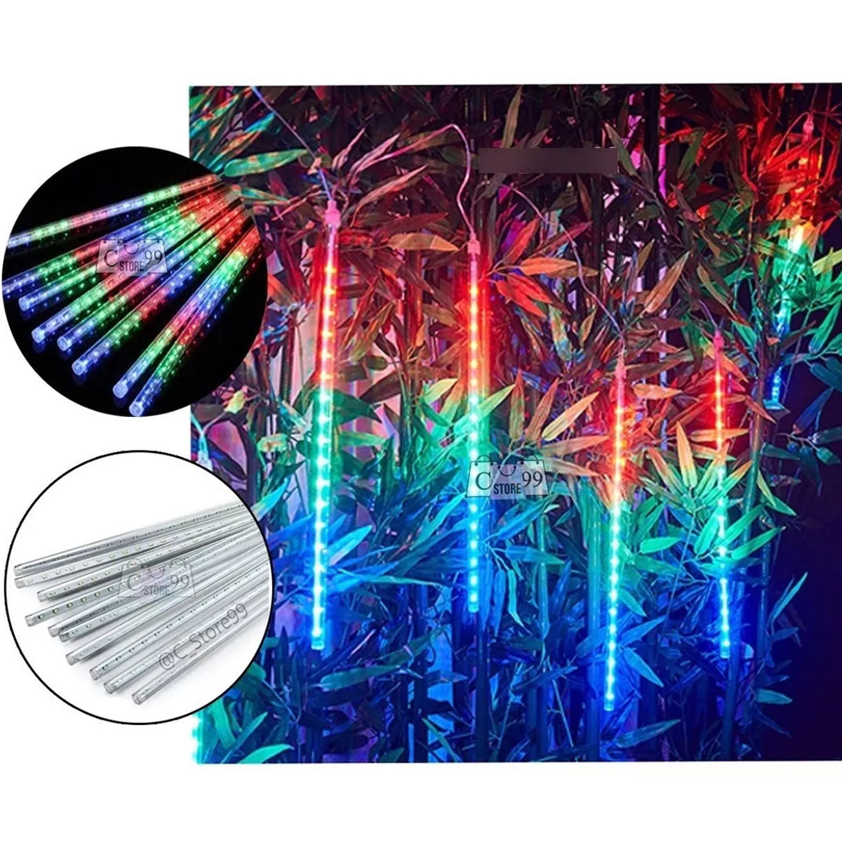 METEOR LIGHT  ™️- LUCES LED LAGRIMAL METEORO 50CM