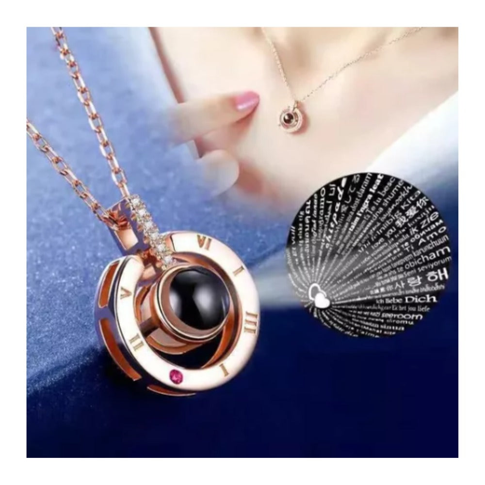 COLLAR TE AMO EN 100 IDIOMAS 💕