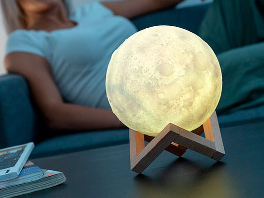 LunaMist™️ Lámpara Humidificadora de Estilo Lunar