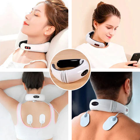 Powerful Massage™️- Masajeador De Cuello Y Espalda Electromagnético
