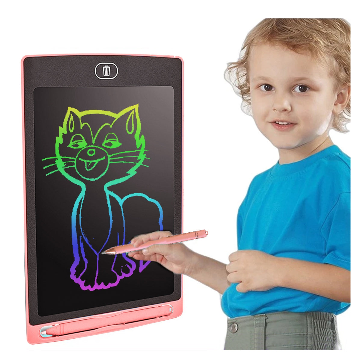 MAGIC WORLD ™️ - TABLERO MAGICO LCD 12" PIZARRA DIDACTICA