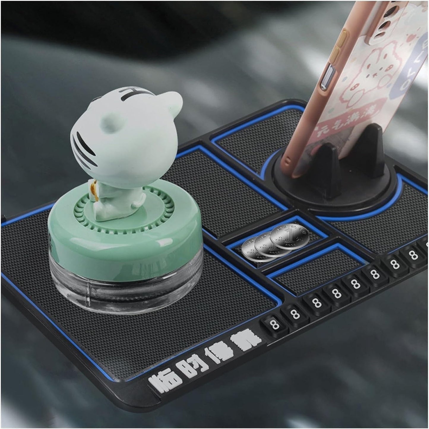 GripMaster 360 ®️ TAPETE  ANTIDESLIZANTE MULTIFUNCIONAL PARA VEHICULO