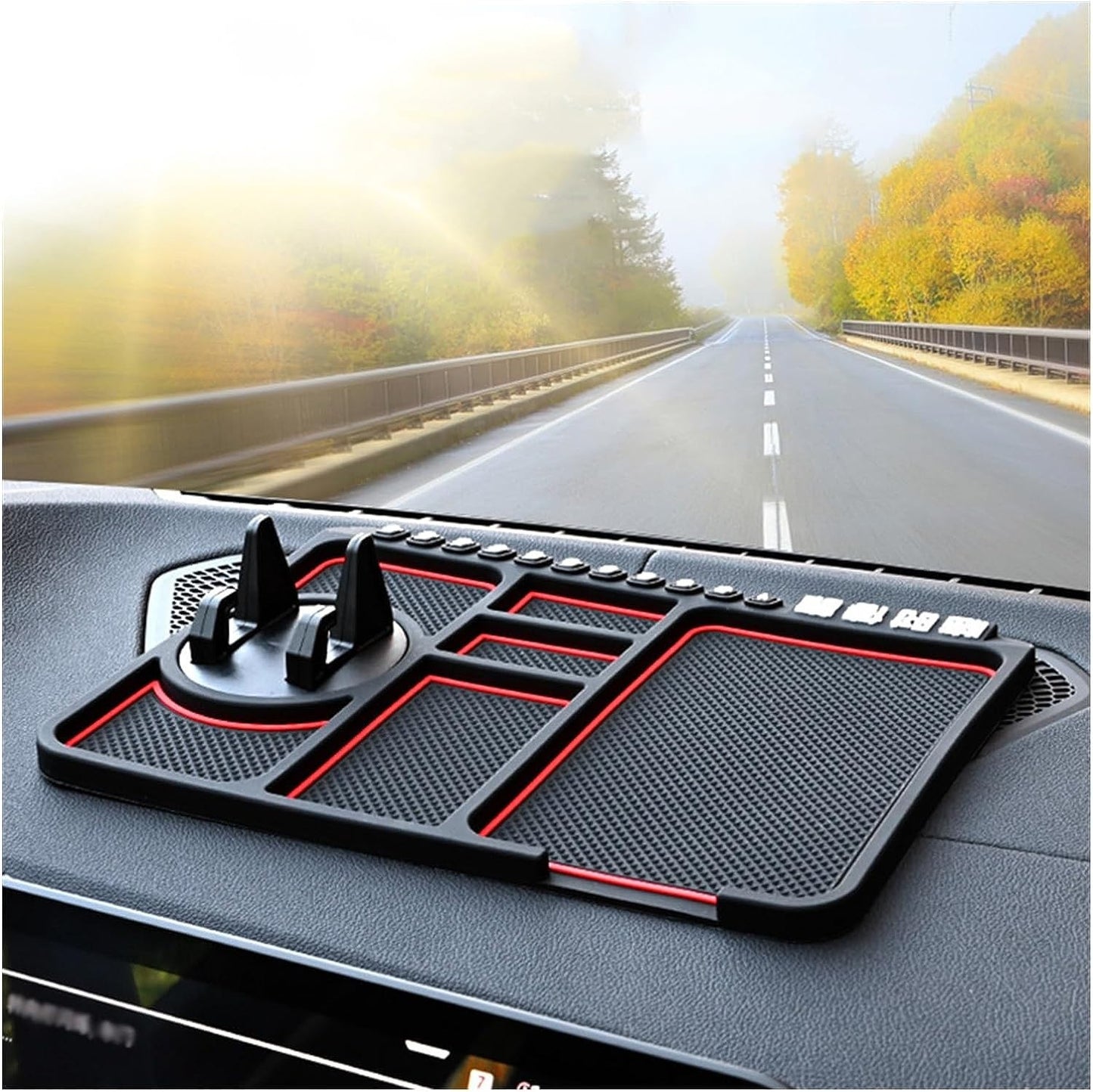 GripMaster 360 ®️ TAPETE  ANTIDESLIZANTE MULTIFUNCIONAL PARA VEHICULO