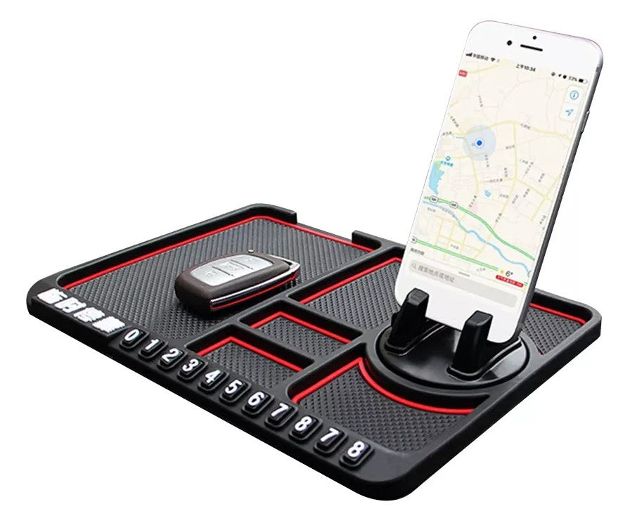 GripMaster 360 ®️ TAPETE  ANTIDESLIZANTE MULTIFUNCIONAL PARA VEHICULO