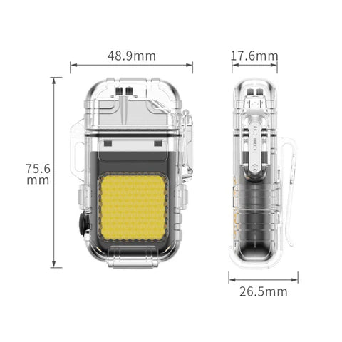 Lighter PRO- ENCENDEDOR LINTERNA IMPERMEABLE CON LUZ LED