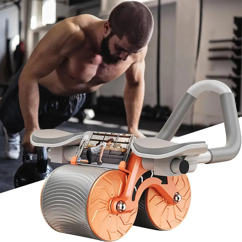 PowerRoll®️- RUEDA ABDOMINAL CON REBOTE AUTOMATICO