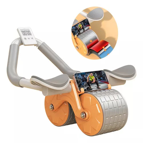 PowerRoll®️- RUEDA ABDOMINAL CON REBOTE AUTOMATICO