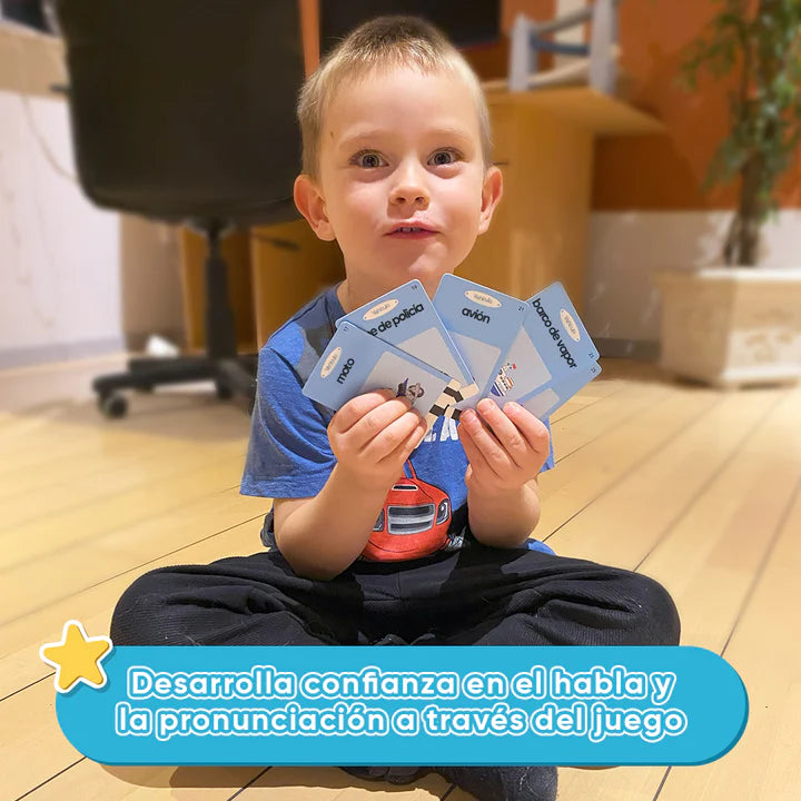 Lector De Tarjetas De Idioma Electrico