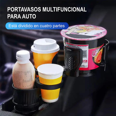 EXPANSOR DE PORTAVASOS PARA CARRO MULTIUSOS