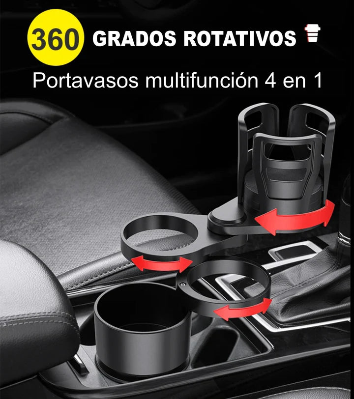 EXPANSOR DE PORTAVASOS PARA CARRO MULTIUSOS
