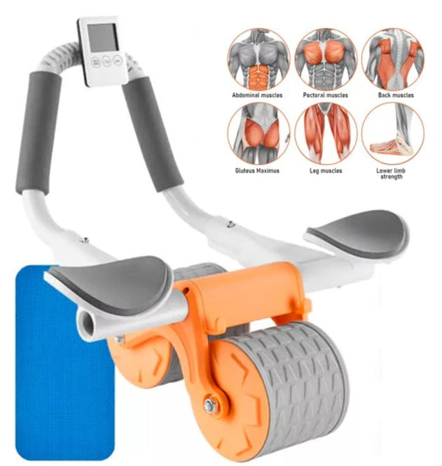 PowerRoll®️- RUEDA ABDOMINAL CON REBOTE AUTOMATICO