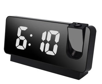 Reloj digital LED con proyector