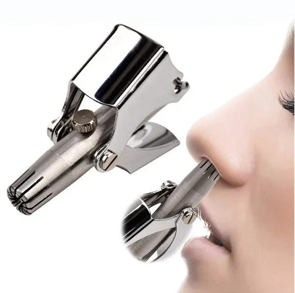 Depilador Nasal Manual en Acero inoxidable